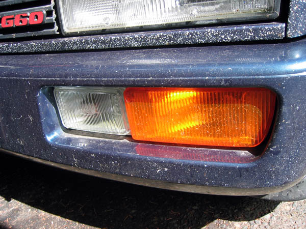 Installing Repaired Corrado Fog Light, Left Hand Side, no gap